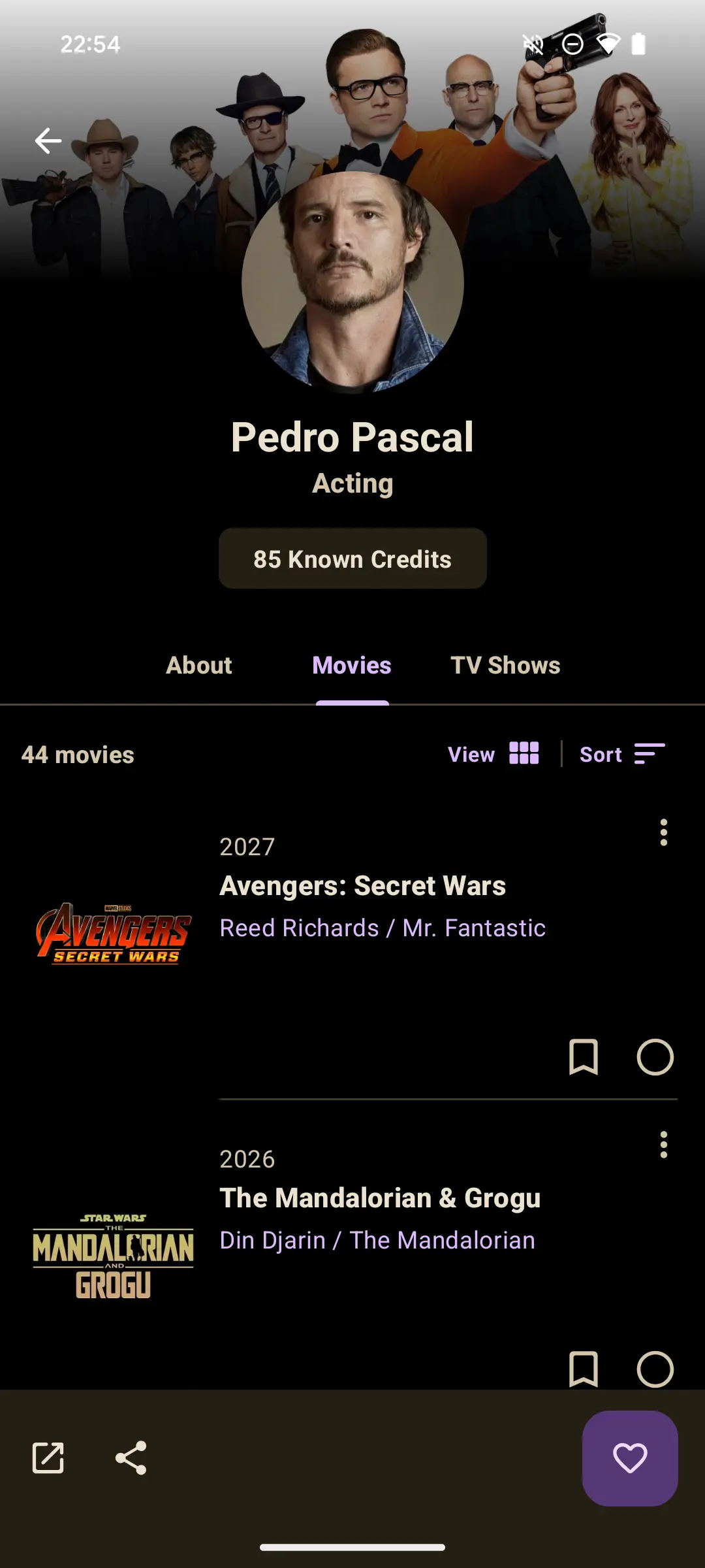 MindTime app showing session insights and statistics